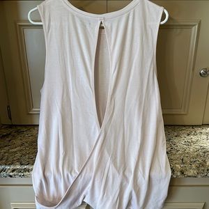 Athleta essence open back draped sleeveless